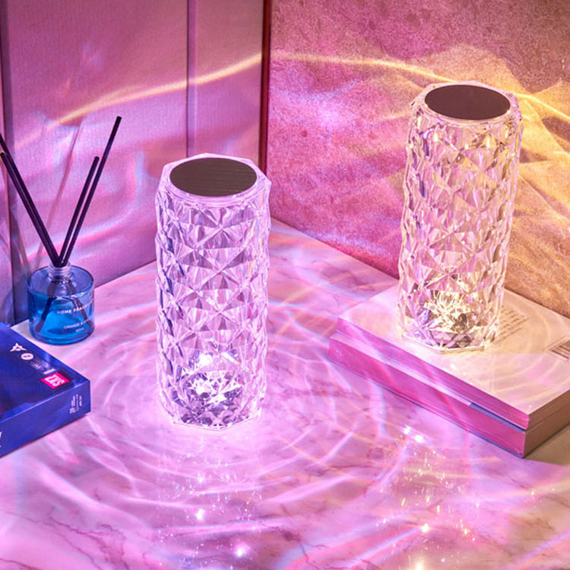 Illuminate Your Space with Our LED Crystal Table Lamp