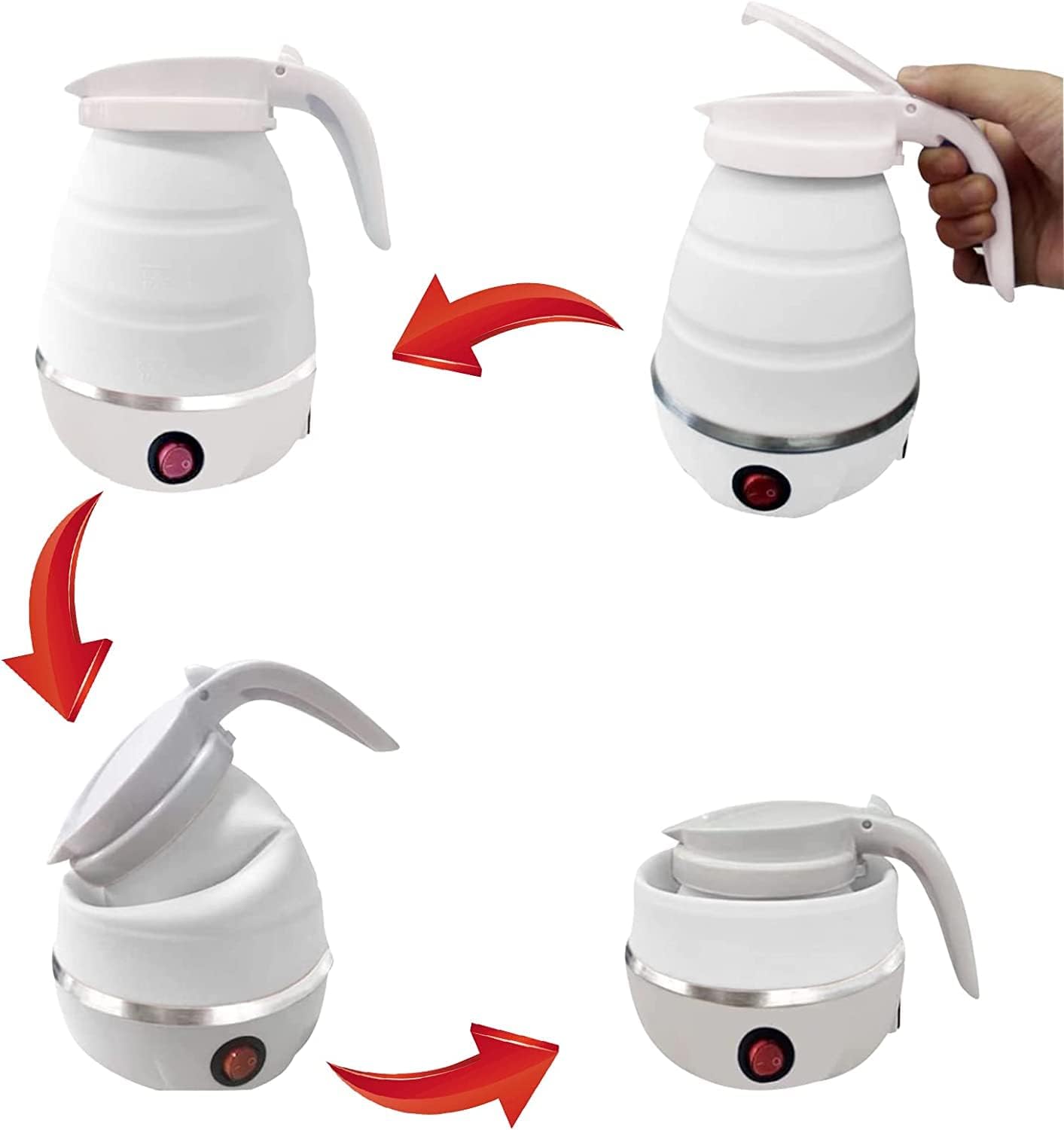 Instant Convenience Anywhere: Portable Electric Kettle for On-the-Go Brewing