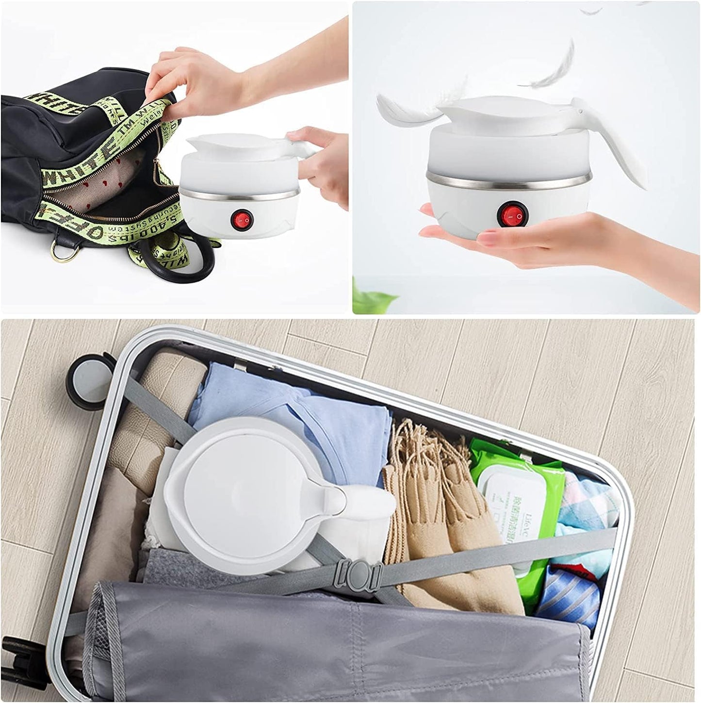 Instant Convenience Anywhere: Portable Electric Kettle for On-the-Go Brewing